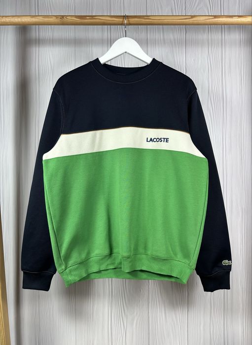 Lacoste France Colorblock кофта світшот з гарним дизайном Оригінал! L