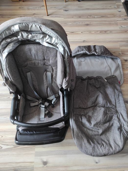 Espiro Next Wózek Głęboko-Spacerowy Flow 2019 - 07 Stylish Gray