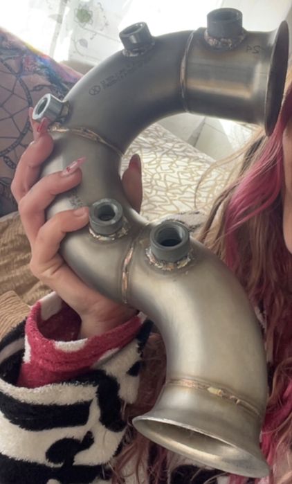 Vendo downpipe novo