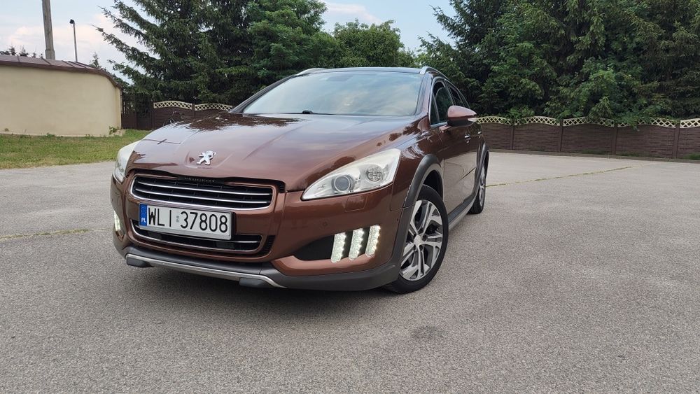 Peugeot 508 2.0 HDi hybrid 4x4 hak Alu masaż skóra