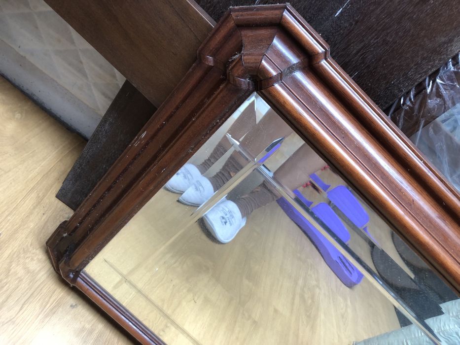 Epelho antigo em madeira