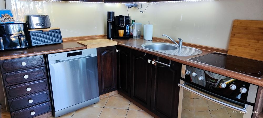 Meble kuchenne dębowe