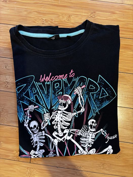 T-shirt czarny CROPP