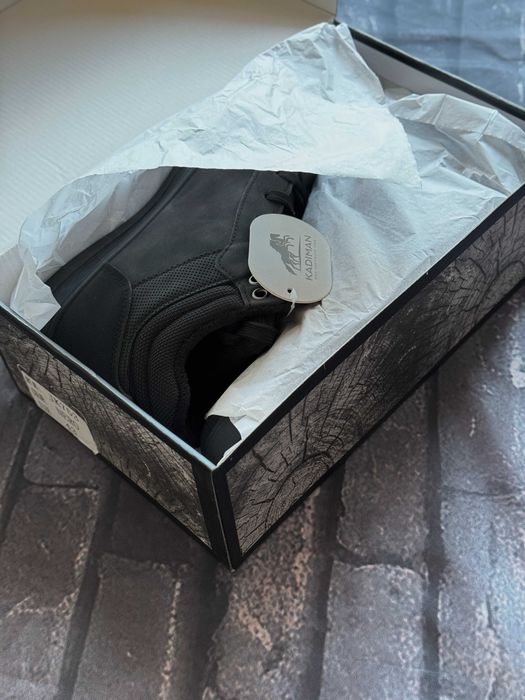Sneakersy, buty męskie Kadiman czarne, rozmiar 43