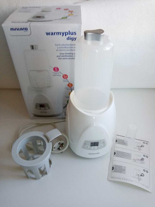 Miniland Aquecedor e Esterilizador de biberões Warmy Digy Plus