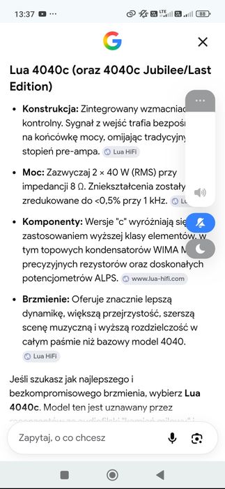 Wzmacniacz lampowy lua 4040 c