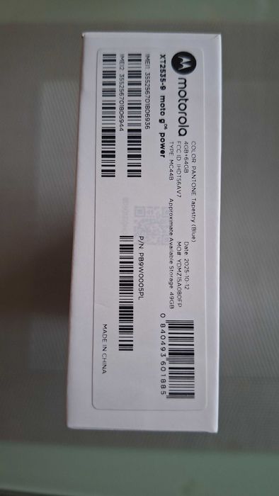 Smartfon MOTOROLA Moto G06 Power 4/64GB 6.88" 120Hz NIEBIESKI