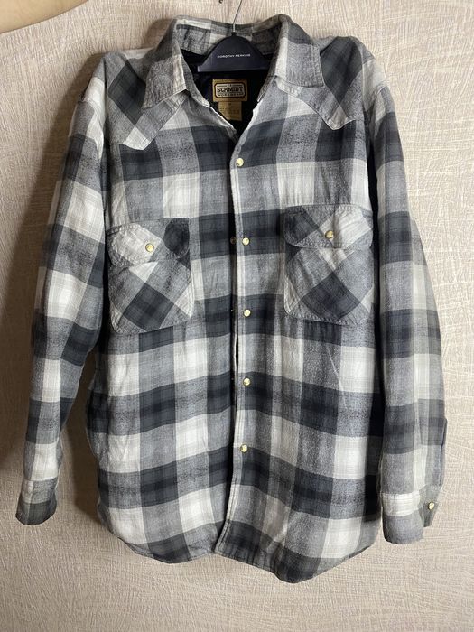 Тепла рубашка бу в гарному стані