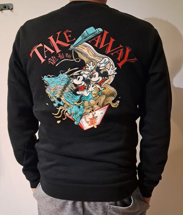 Bluza dresowa młodzieżowa marki CROPP w rozm.  S