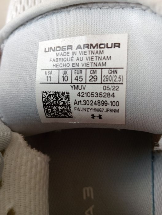 Buty męskie under armour 45 machina 3