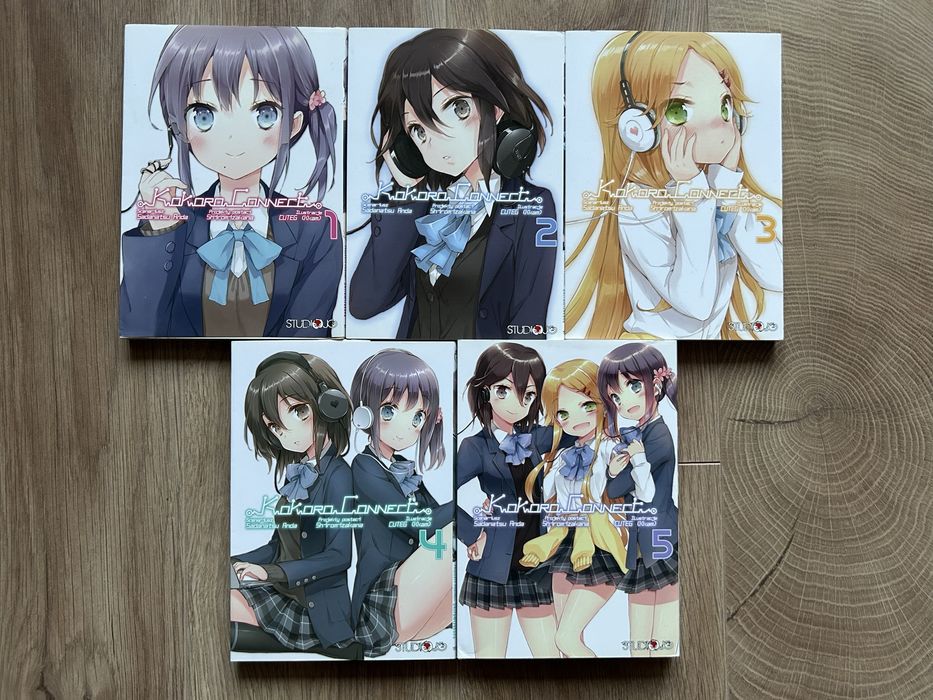 Mangi manga Kokoro Connect 1-5 komplet