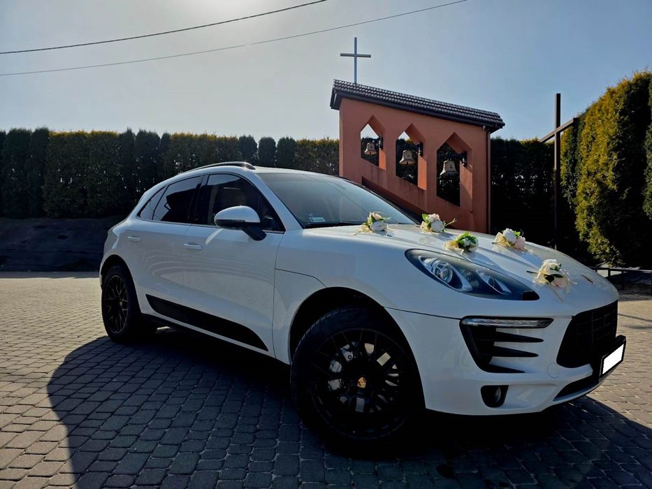 Samochód do ślubu wesela komunie studniówka PORSCHE MACAN S