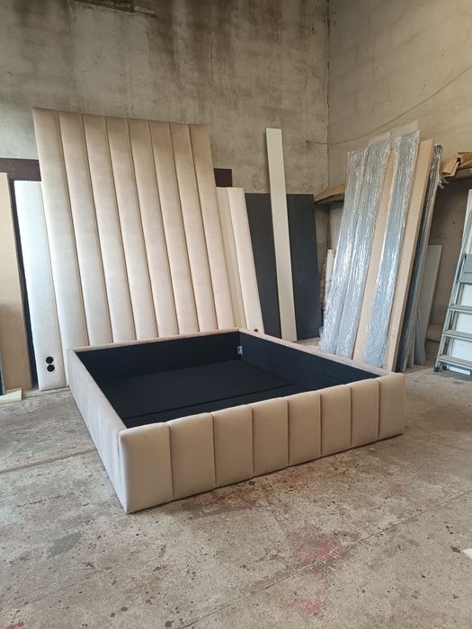 Panele tapicerowane na wymiar ścianka łóżko box podstawa łóżka panel