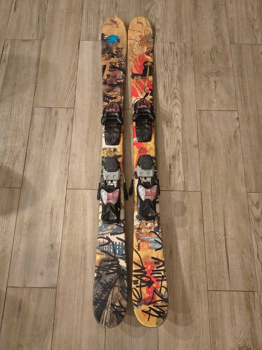 Narty dla dzieci Volkl Bridge, 105 cm, twin tip freestyle