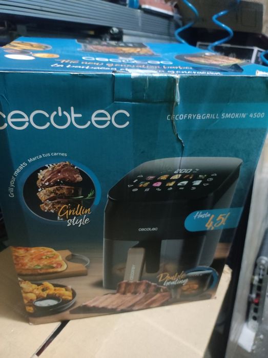 Airfraier com grill Cecotec