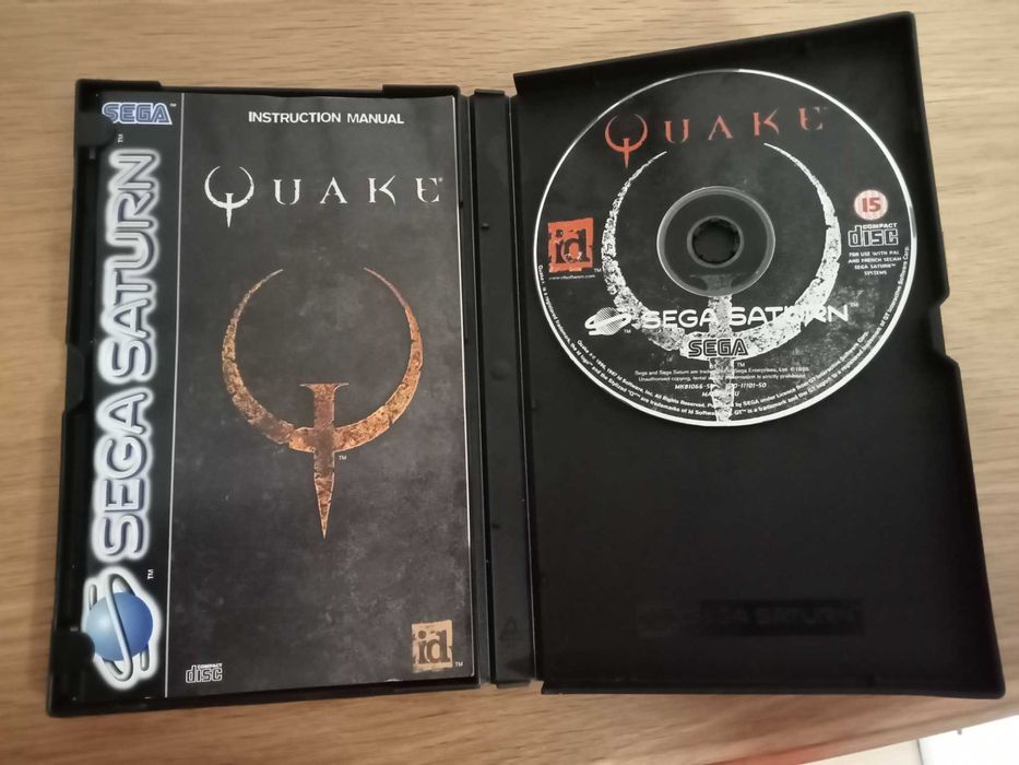 Jogos Sega Saturn- Quake, Duke Nukem 3D, NBA Action