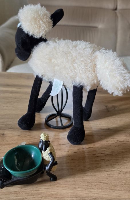 Maskotka vintage 2006 Baranek Shaun Sheep figurki gratis
