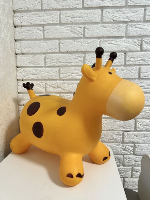 Стрибунець надувний MaxxPro Kids жираф