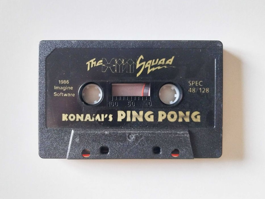 jogo ORIGINAL spectrum PING-PONG The Hit Squad | Konami