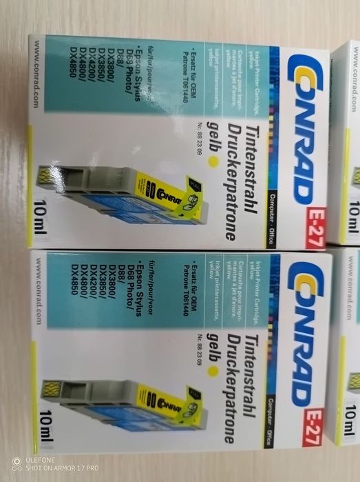 Струменеві картриджі EPSON T0611, T0612, T0613, T0614, E-25, E-26,E-27