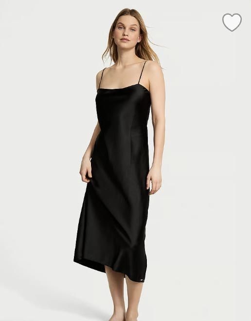 Розкішна сатинова сукня luxe satin slip dress від Victoria’s Secret вс