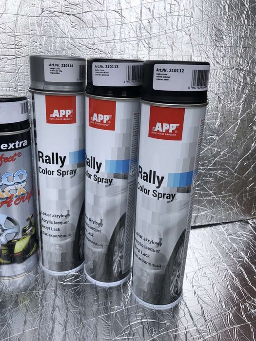 Краска для дисков APP 0,6 - 225грн/фарба для дисків Perfect 0,5 -179