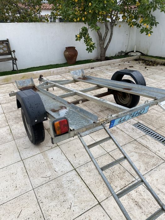 Atrelado motos em aluminio