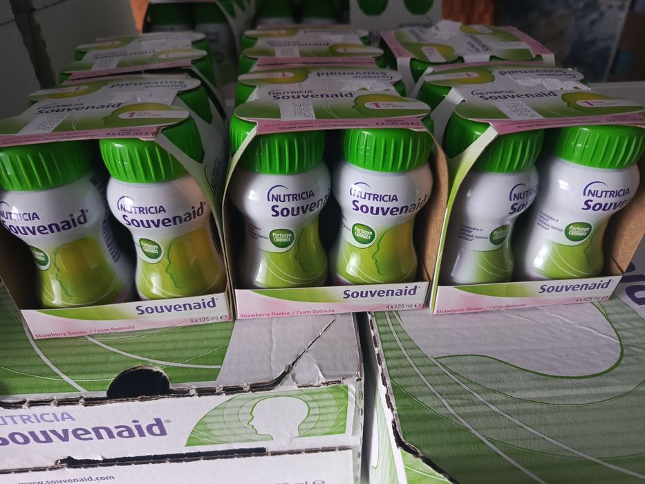 Souvenaid nutricia Żywność specjalnego przeznaczenia truskawka nutridrink