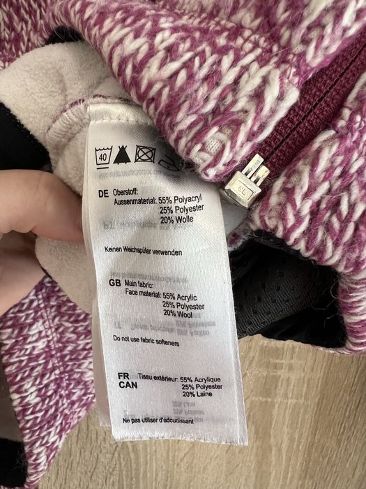 Bluza damska polarowa  wełnianna Mammut