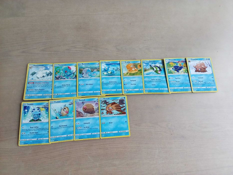 Pokemon Karty 216 sztuk