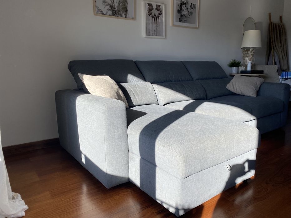 Sofá com Chaise Long IKEA