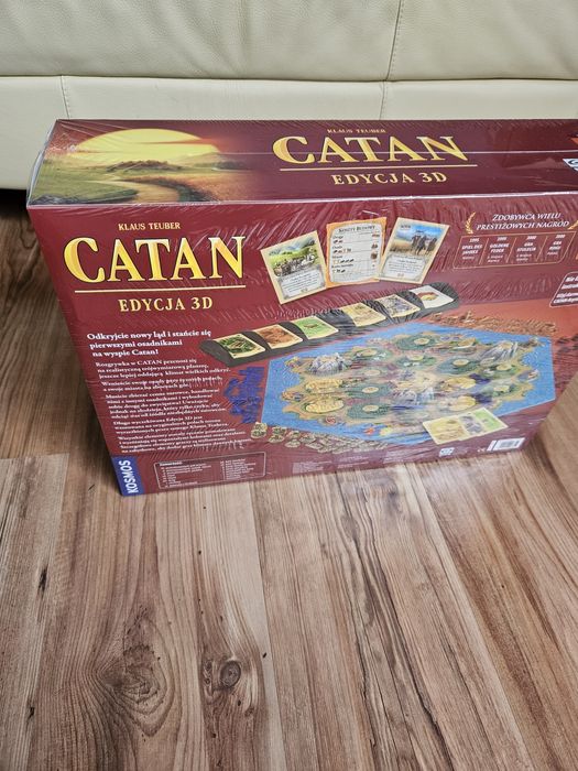 Catan edycja 3d gra planszowa