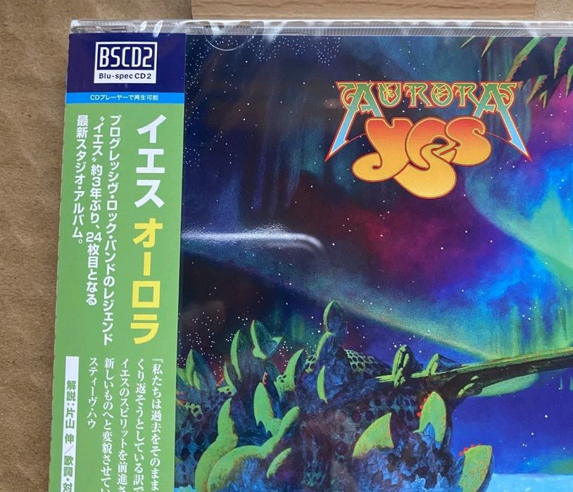 Yes Aurora Bluspec Japan cd