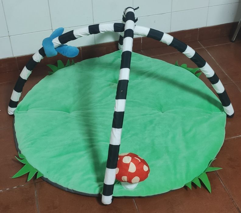 Tapete ginásio de brincar para bebé