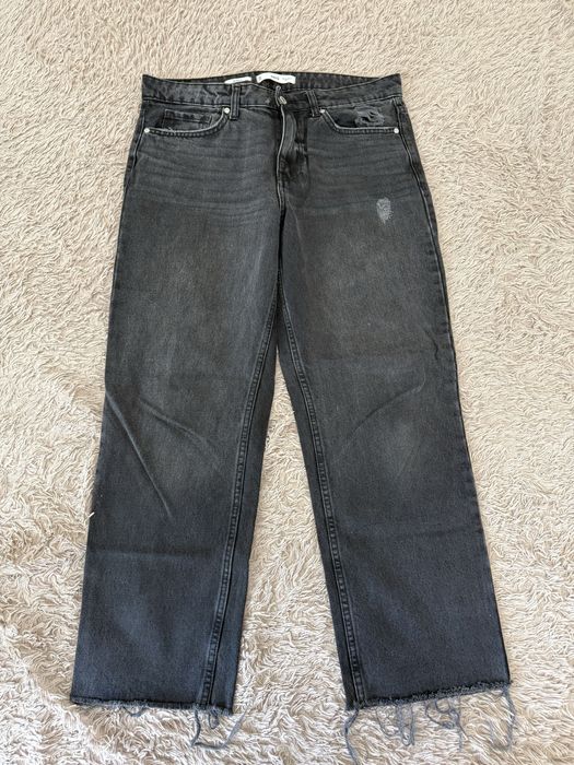 Чорні/графітові джинси від MANGO