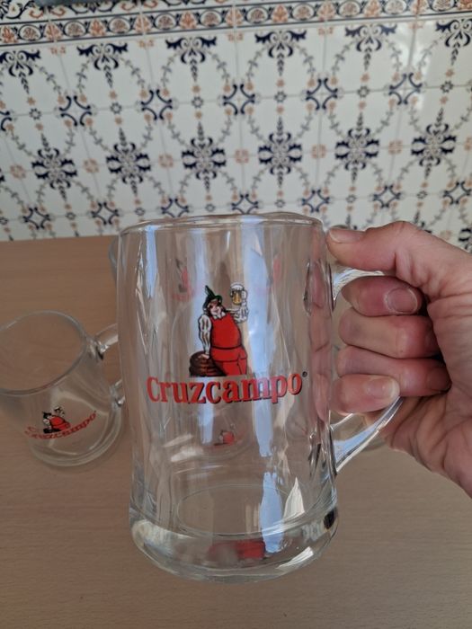 Canecas de cerveja CruzCampo