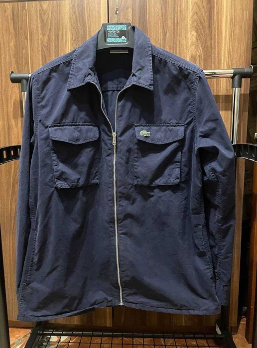 Легкая куртка Lacoste / Мужская рубашка на молнии Lacoste (Оригинал)