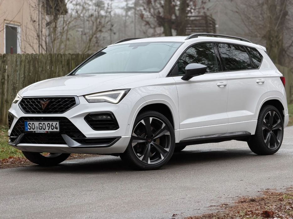Cupra Ateca VZ 300KM Bezwypadkowa FV23% ASO KeyLessGo Kamery 360 Park Assist Navi