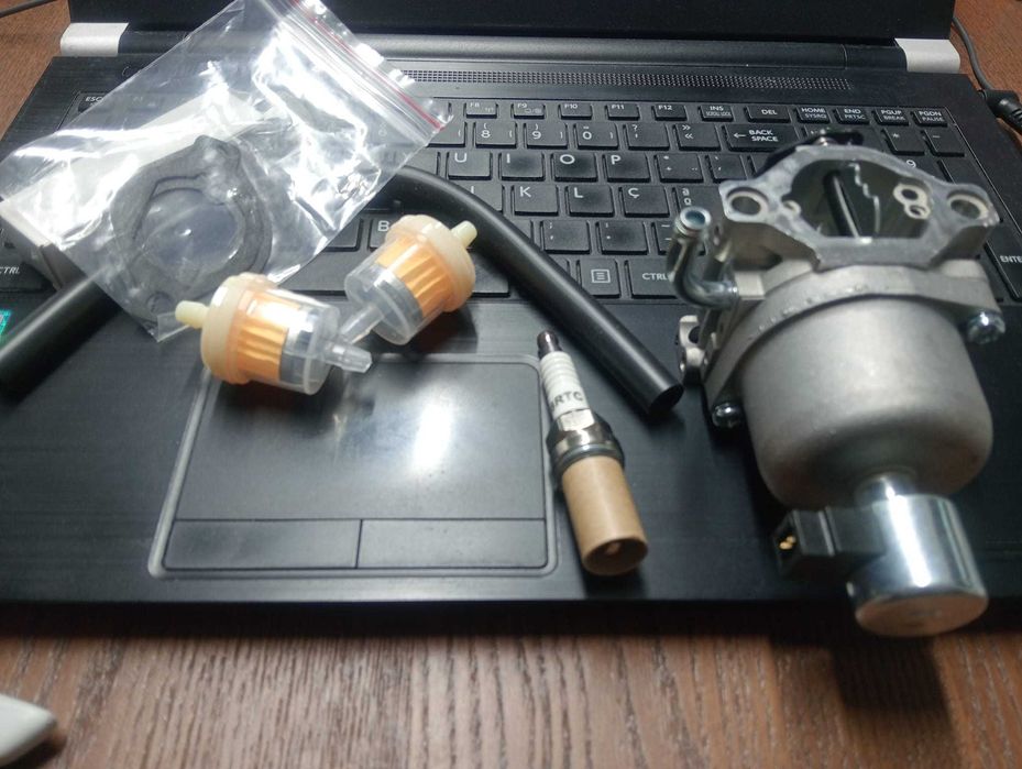 Kit Carburador Completo com Solenoide + Vela F6RTC (Novo)