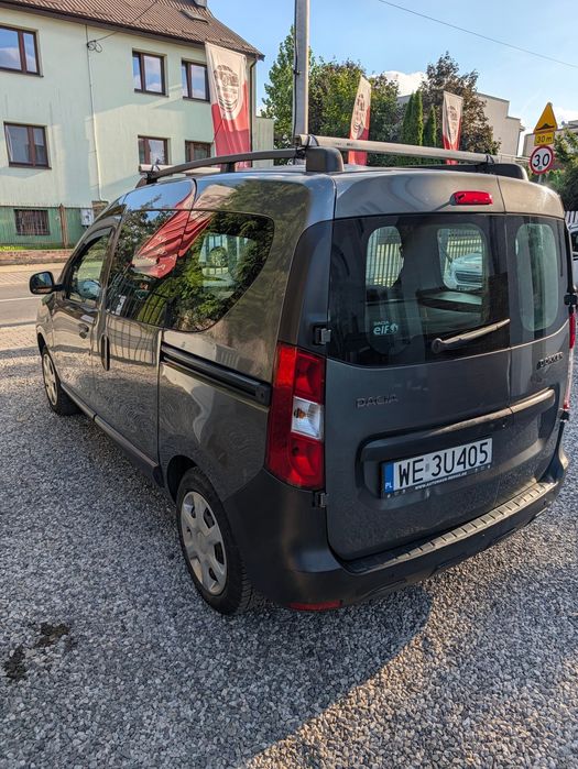 Dacia Dokker 1.6 LPG • 2018 • 2x Drzwi Suwane • Zarejestrowana