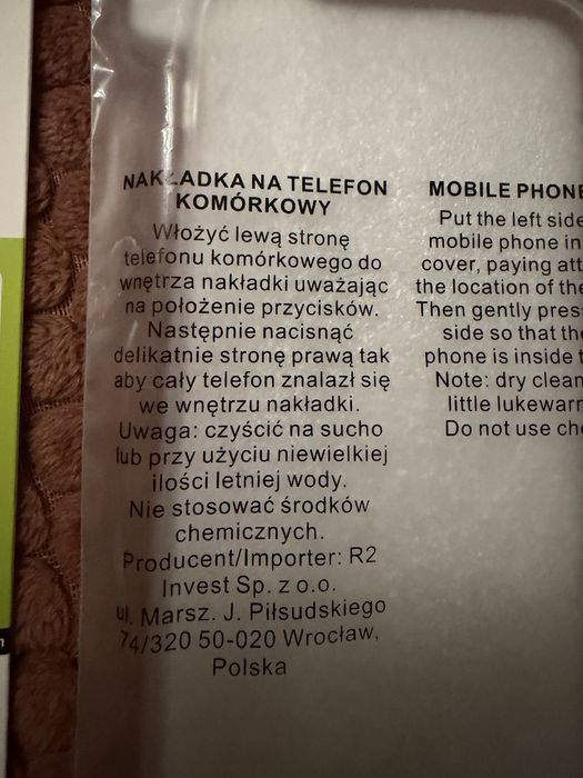 Etui / pokrowiec / nakładka do iPhone 12 / 12 Pro + szkło