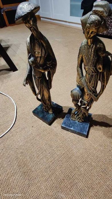 Peças com 45 cm em Bronze Art Deco