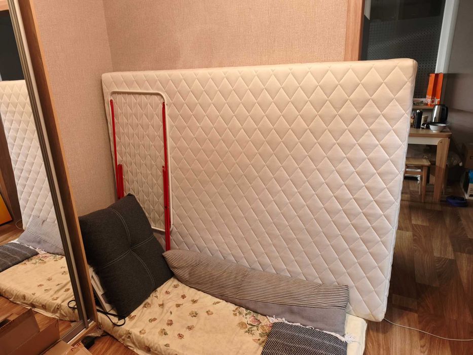 Матрац беспружинний JYSK Dreamzone Gold F30 Wellpur 200х140х18см білий