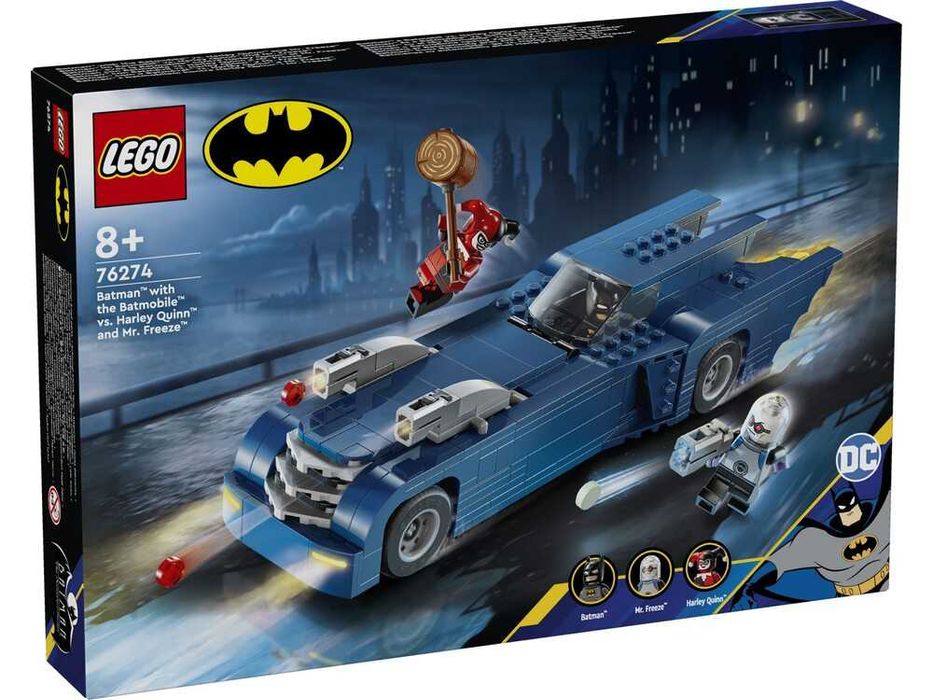 Новий Lego 76274 Batman vs Harley Quinn and Mr. Freeze Бетмен Харлі