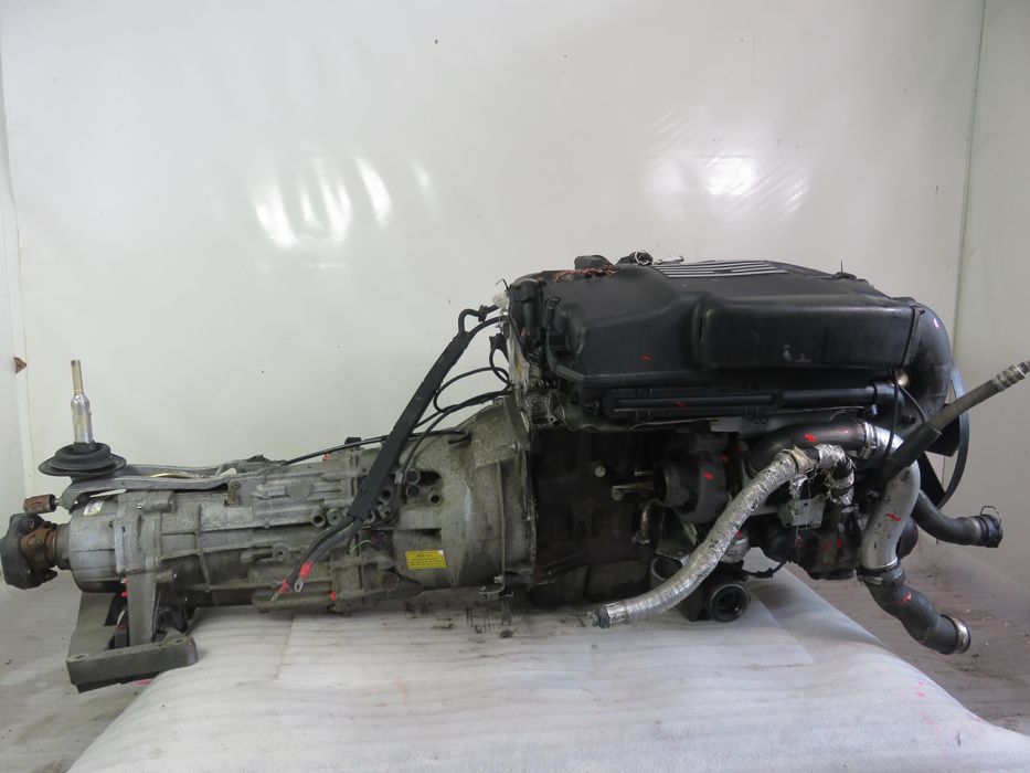 Silnik + Skrzynia Bmw 3 E46 330 3.0 D M57d30 306d1 Kompletny