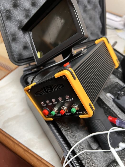 Detector de metais 3D Black Eagle