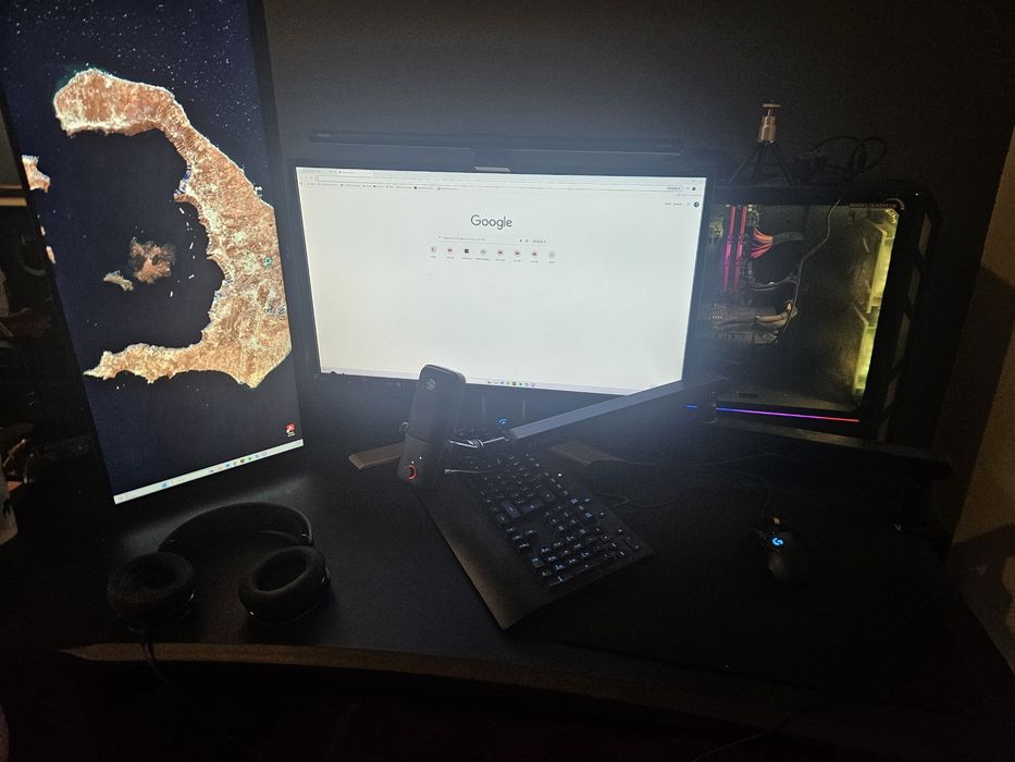 Setup Gaming Completo | RTX 2070 | i7-9700K | 32GB RAM | 3TB | 2 Monitores + Mesa Gaming