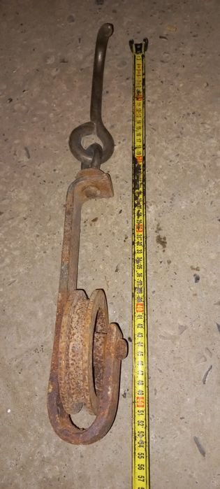 Блок поліспаст,з гаком