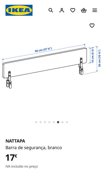 Barra de segurança IKEA