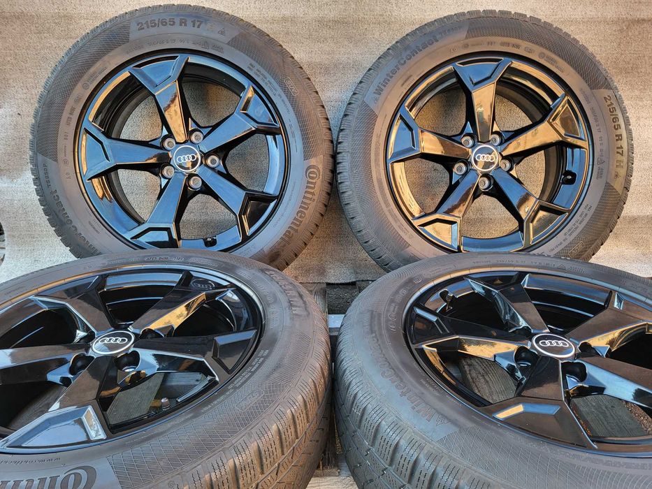 [K448] Koła zimowe 17 Cali 5x112 Continental 215/65/17 Audi Q3 21r